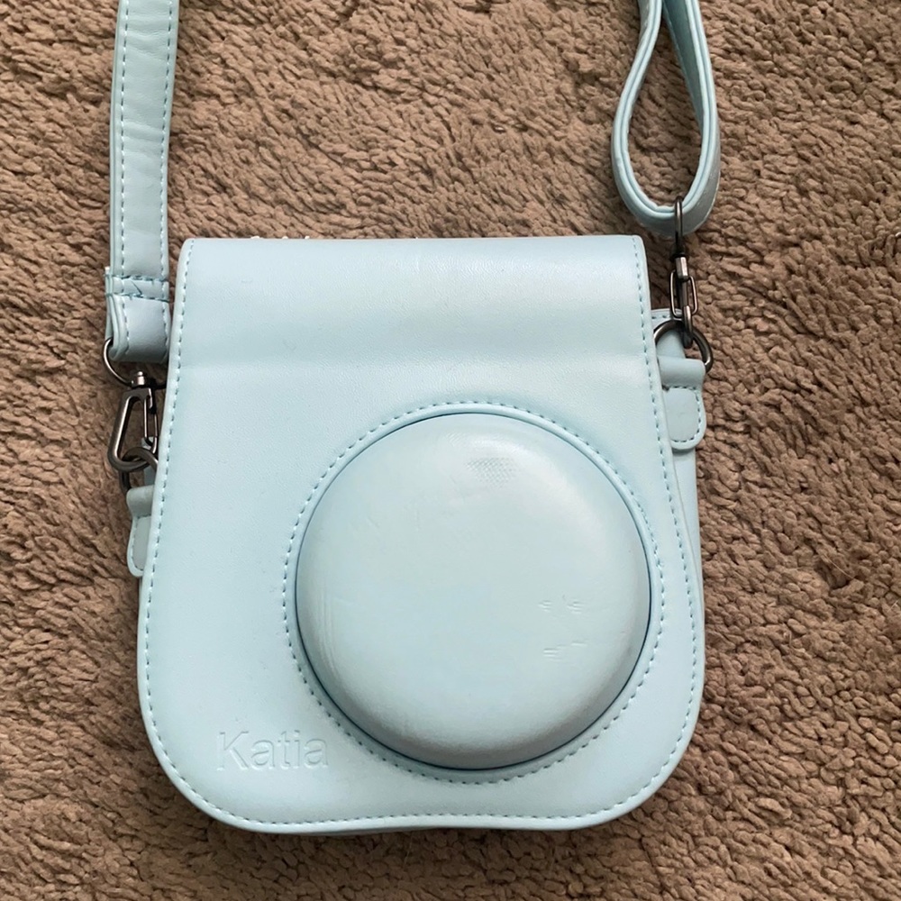 Baby Blue Polaroid Case